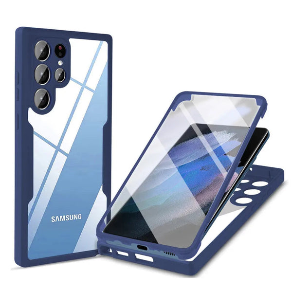 360 Full Body Protection Case For Samsung Galaxy A71 A72 A73 5G Front Screen Shockproof Cover